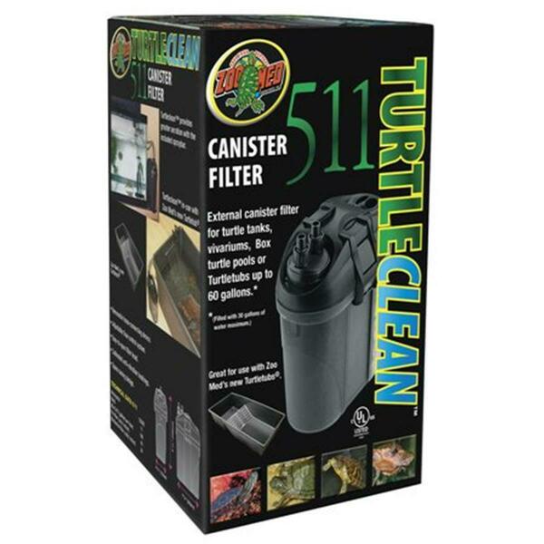 Zoo Med TC-31 Turtle Canister 511 Filter 160 GPH 850-02322